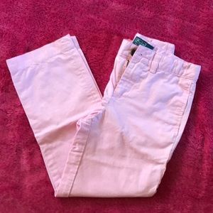 Pastel pink Polo pants